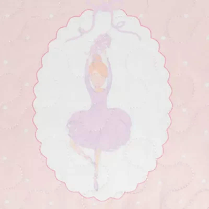 Lullaby Bedding Ballerina Euro Shams