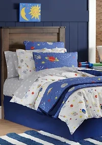 Lullaby Bedding Space Euro Shams