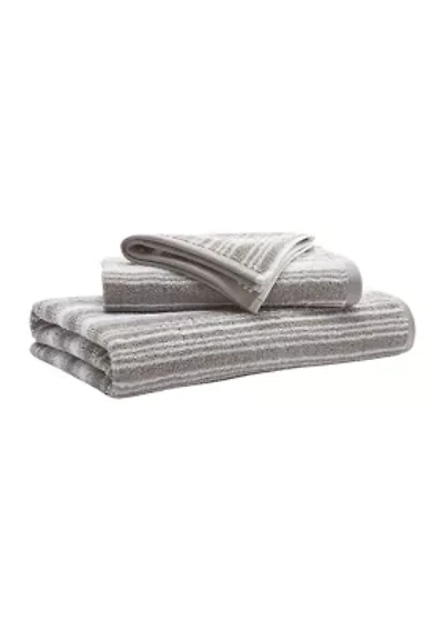 Sanders Striped Bath Towels