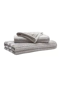 Sanders Striped Bath Towels