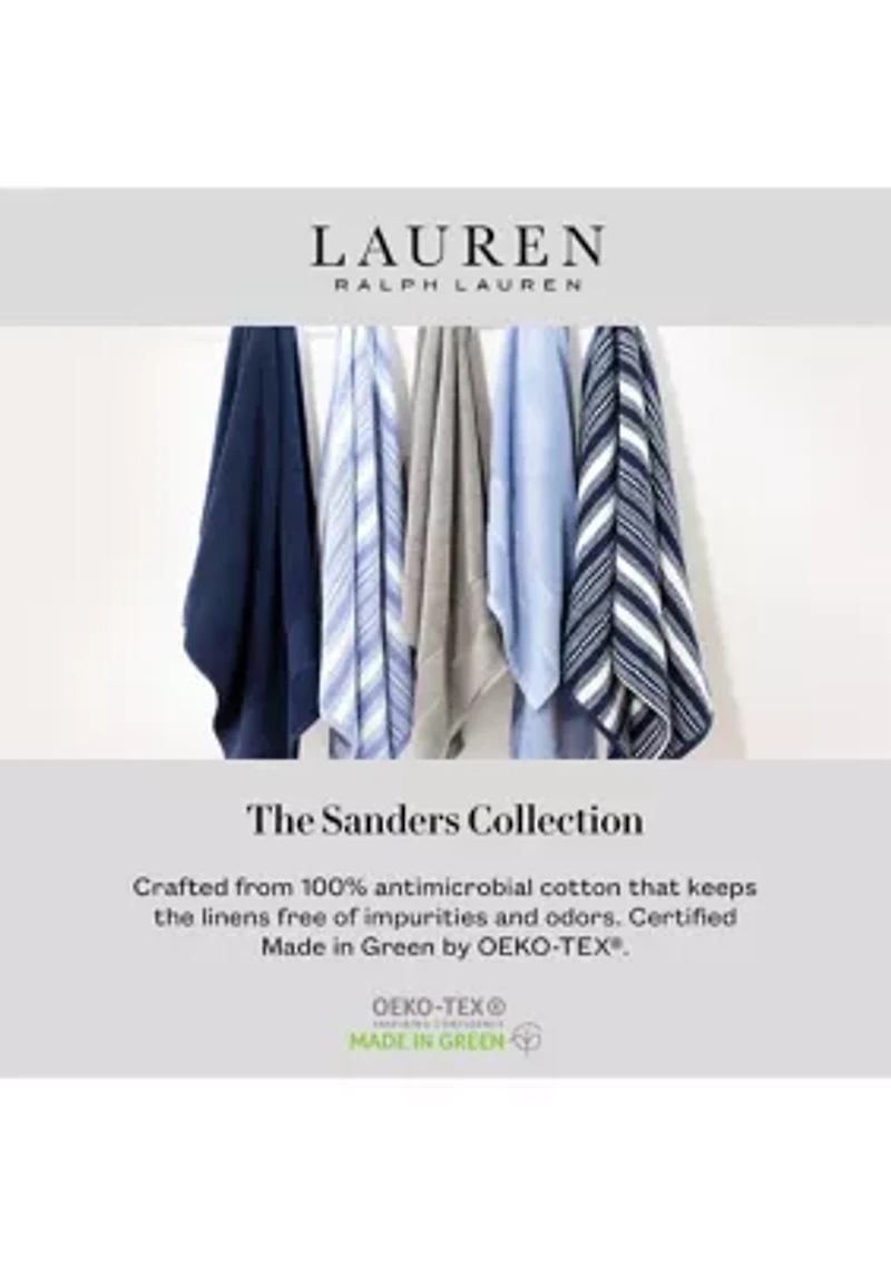 Sanders Striped Bath Towels