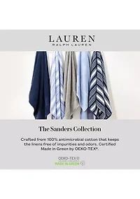 Sanders Antimicrobial Bath Towel Collection
