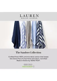 Sanders Antimicrobial Bath Towel Collection