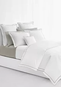 Spencer Sateen Border Duvet Cover