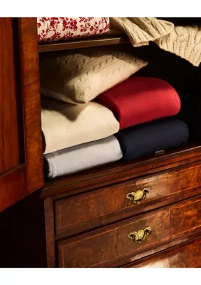 Solid Flannel Sheet Set