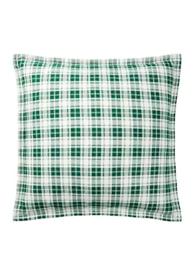 Ulster Plaid Flannel Euro Sham