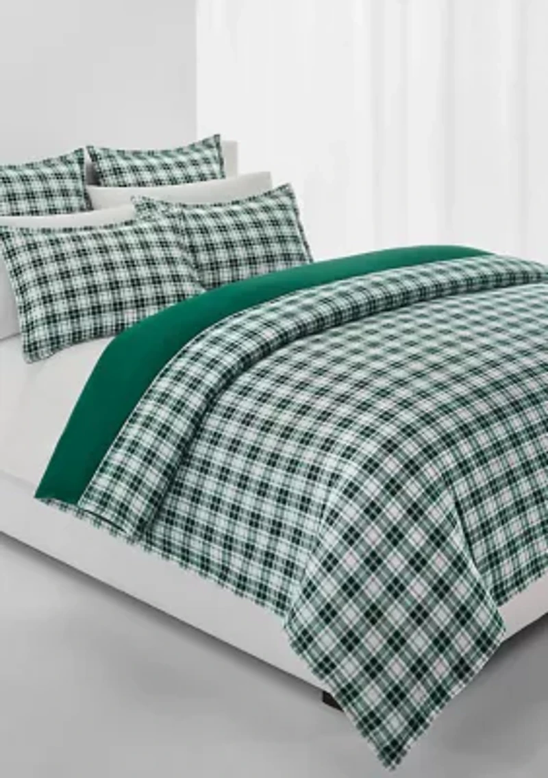 Ulster Plaid Flannel Euro Sham