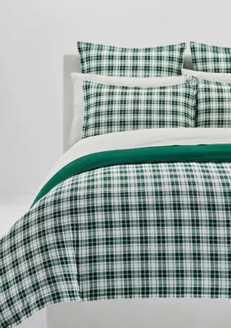Ulster Plaid Flannel Euro Sham
