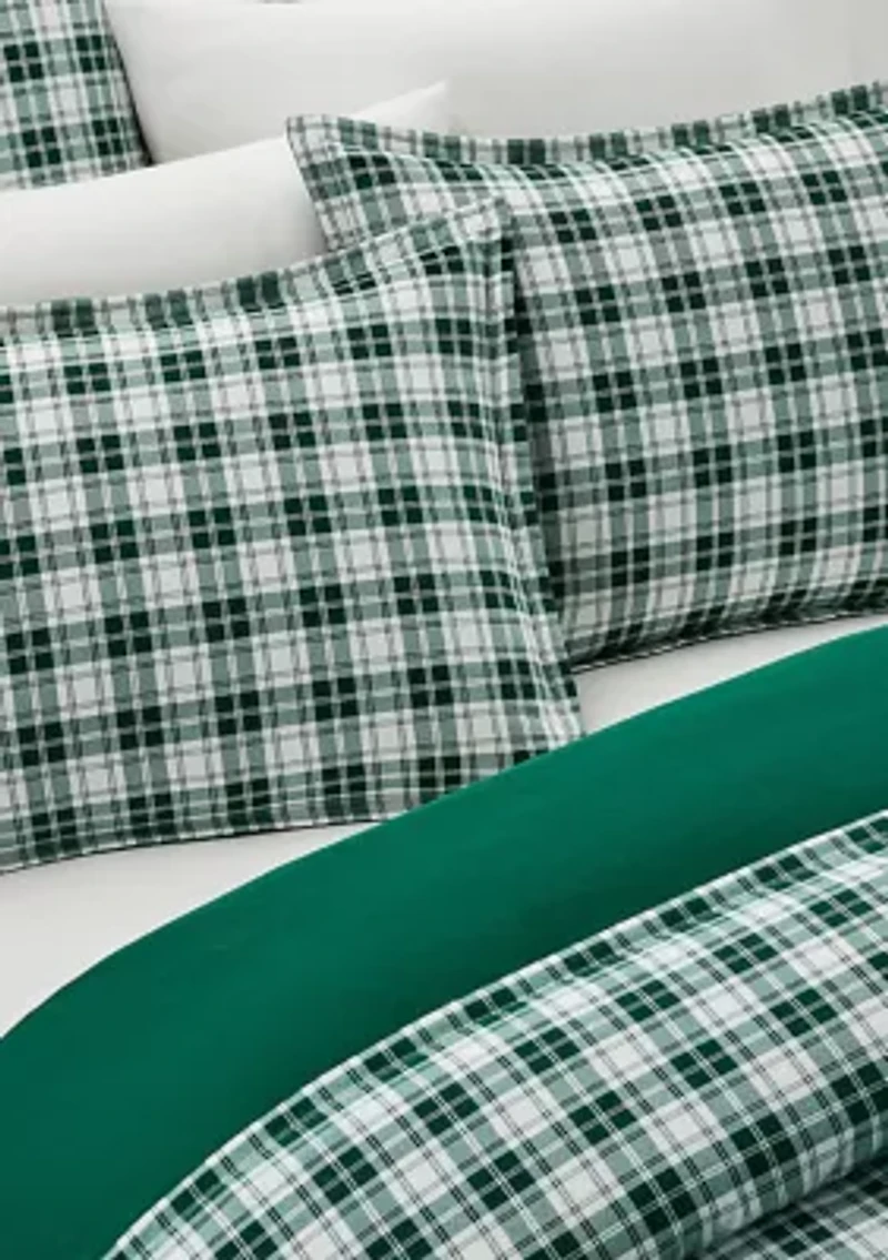 Ulster Plaid Flannel Euro Sham