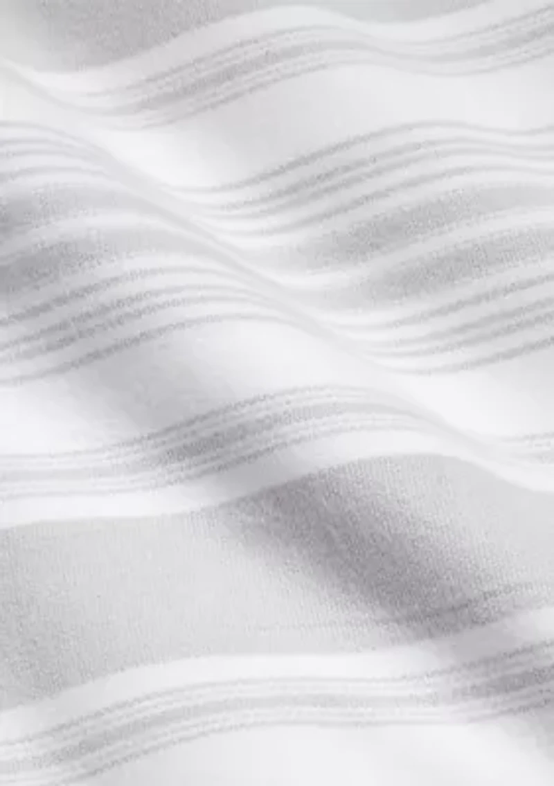 Carolyne Ticking-Stripe Bed Blanket