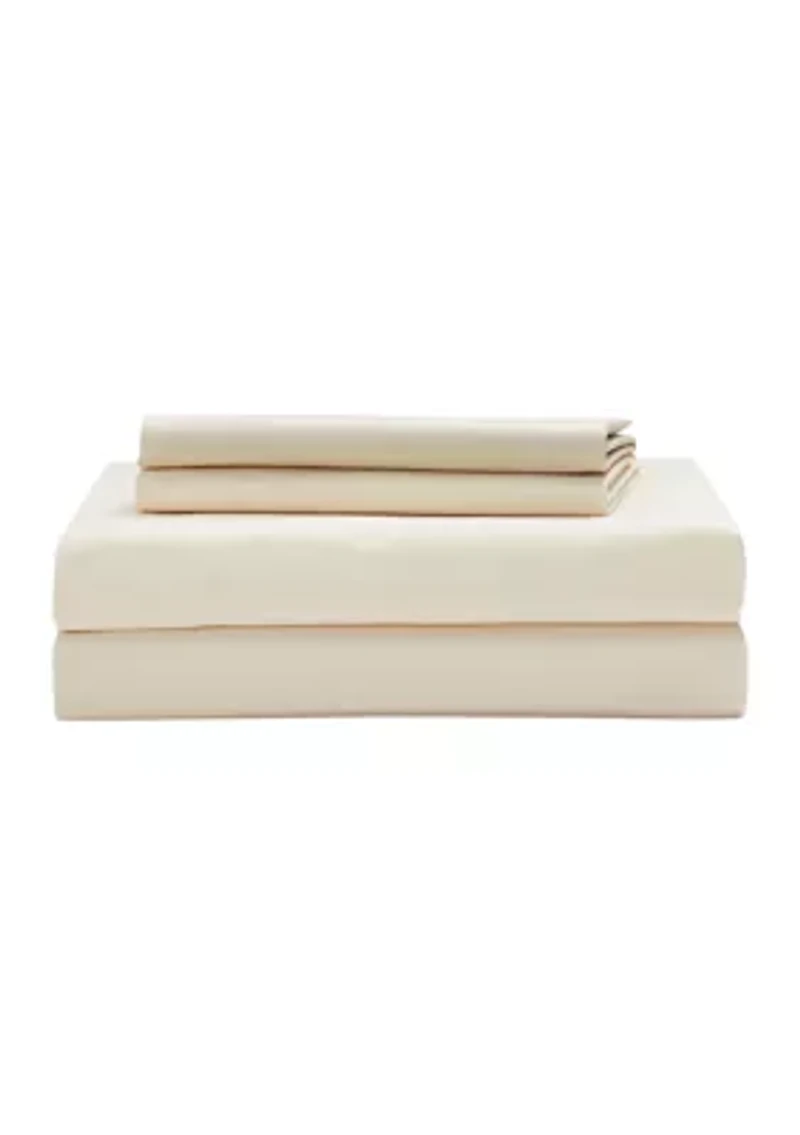 Sloane Cotton Percale Sheet Set