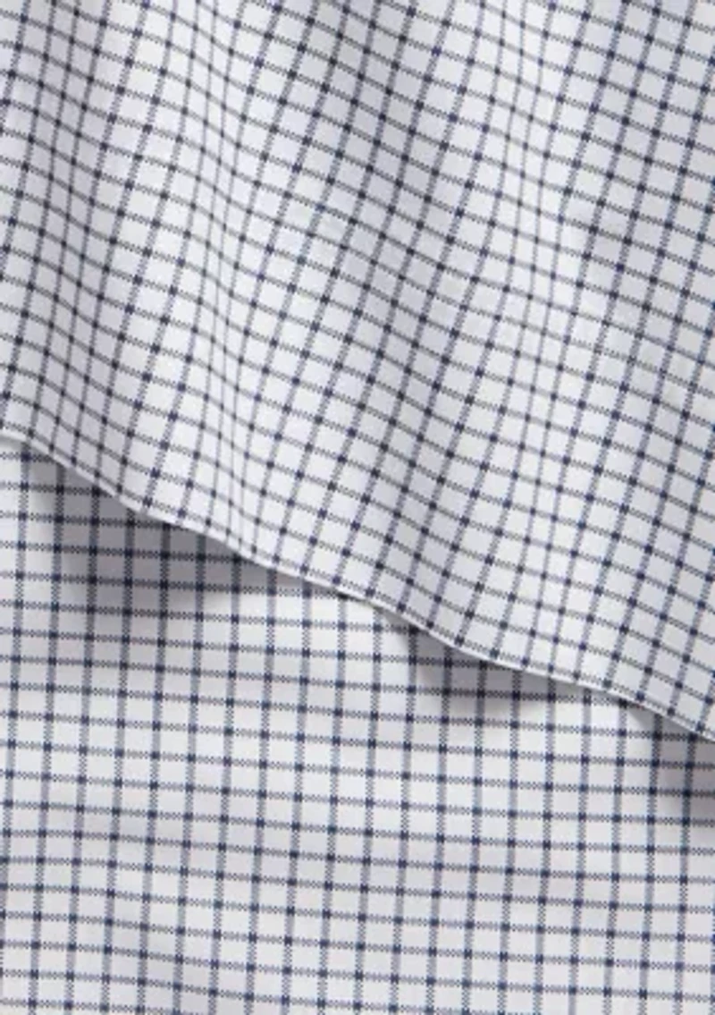 Sloane Cotton Percale Checked Sheet Set