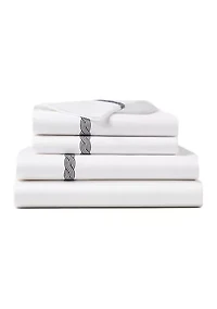 Spencer Cable Embroidery Sheet Set