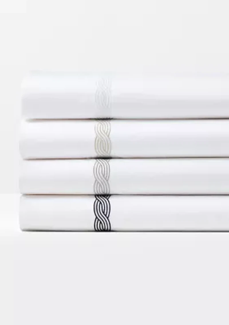 Spencer Cable Embroidery Sheet Set