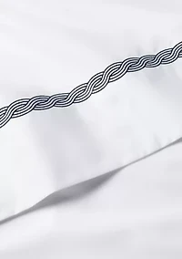Spencer Cable Embroidery Sheet Set