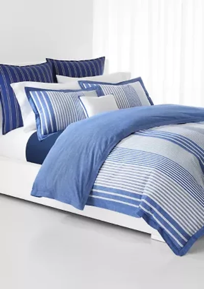 Heath Stripe Duvet Cover Set