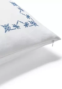 Anya Embroidery Throw Pillow