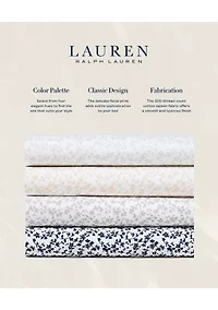 Spencer Sateen Floral Pillowcase Set