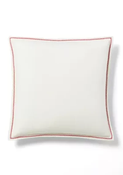 Annie Leaf Stitch Euro Sham