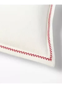 Annie Leaf Stitch Euro Sham