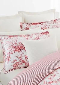 Annie Leaf Stitch Euro Sham