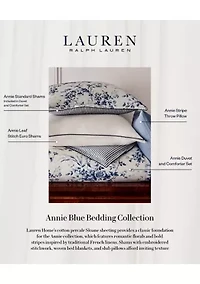 Annie Leaf Stitch Euro Sham