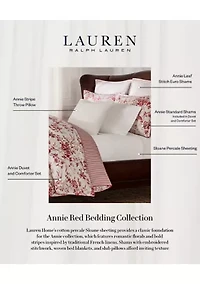 Annie Leaf Stitch Euro Sham