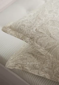 Marah Paisley Cotton Percale Full/Queen Comforter Set