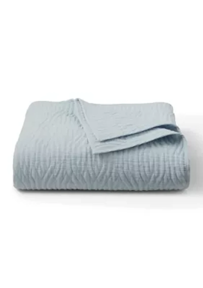 Wiley Cotton Jacquard King Quilt