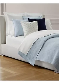 Wiley Cotton Jacquard King Quilt