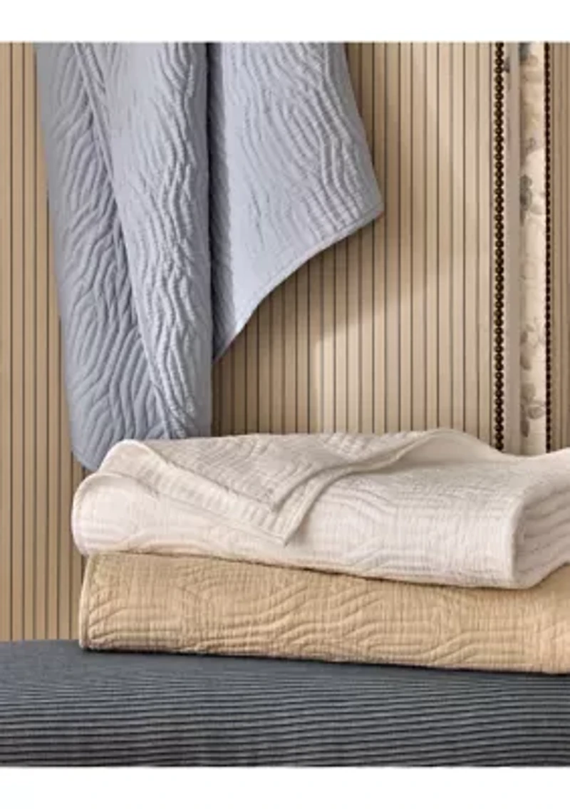 Wiley Cotton Jacquard King Quilt