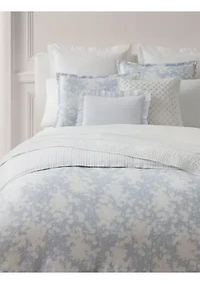 Alice Floral Cotton Sateen King Comforter Set