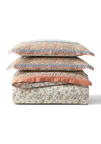 Bering Paisley Cotton Percale Full/Queen Duvet Cover