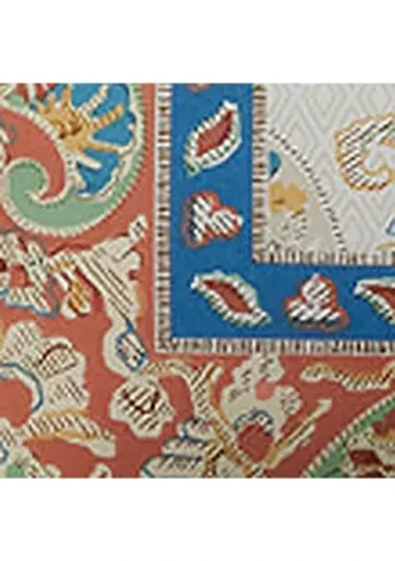 Bering Paisley Cotton Percale Full/Queen Duvet Cover