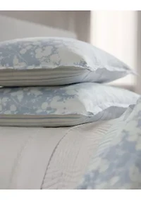 Alice Floral Cotton Sateen King Duvet Cover Set