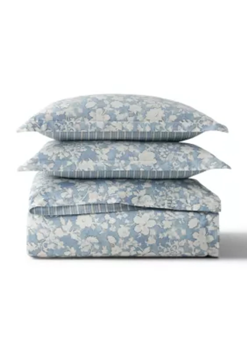 Heather Comforter Reversible Cover Set