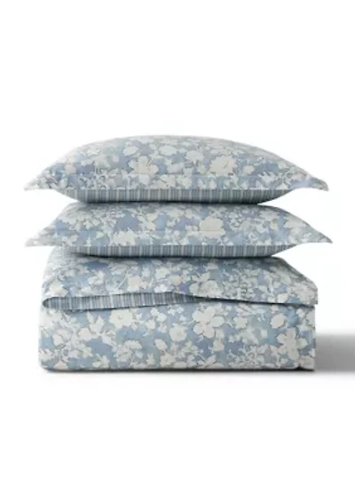 Heather Comforter Reversible Cover Set