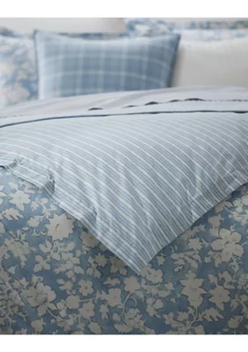 Heather Comforter Reversible Cover Set