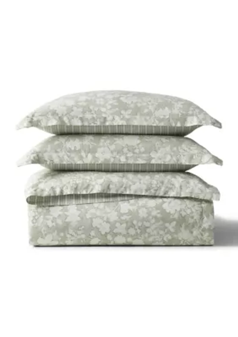 Heather Reversible Comforter Set
