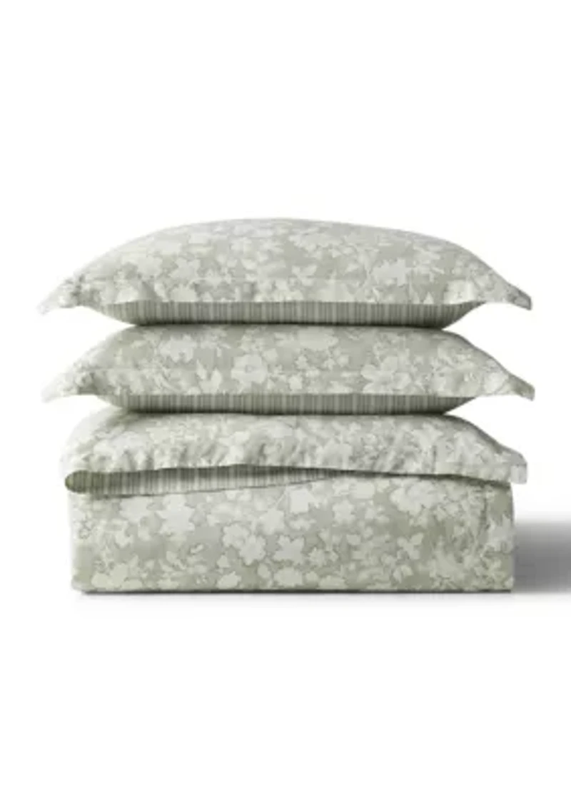 Heather Reversible Comforter Set