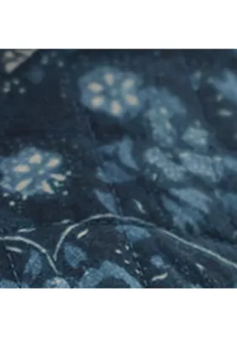 Becket Diamond-Stitched Cotton Quilt