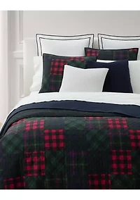 Hadley Soft Cotton Diamond-Stitch Quilt