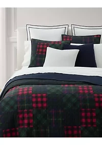 Hadley Soft Cotton Diamond-Stitch Quilt
