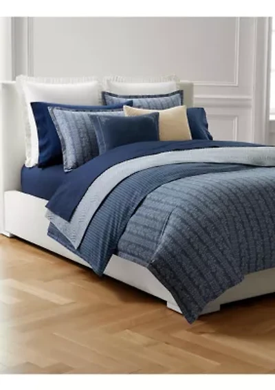 Gena Soft Cotton Reversible Duvet Cover Set
