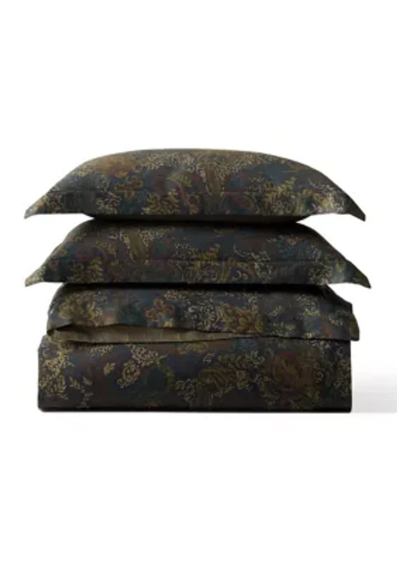 Henry Cotton Sateen Reversible Comforter Set