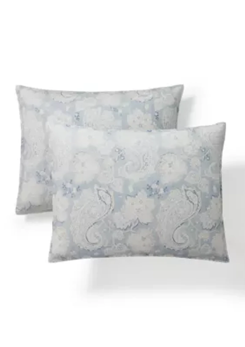 Leigh Paisley Queen Duvet Cover Set