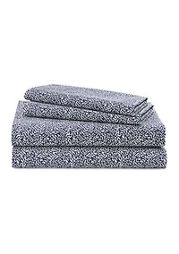 Spencer Sateen Leaf Sheet Set