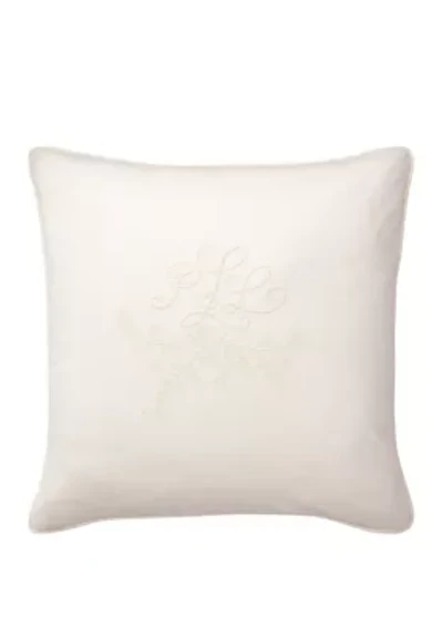 Claudia Monogram Throw Pillow
