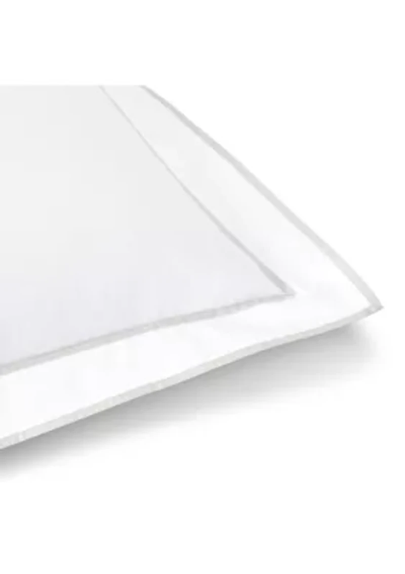 Spencer Sateen Border Sham