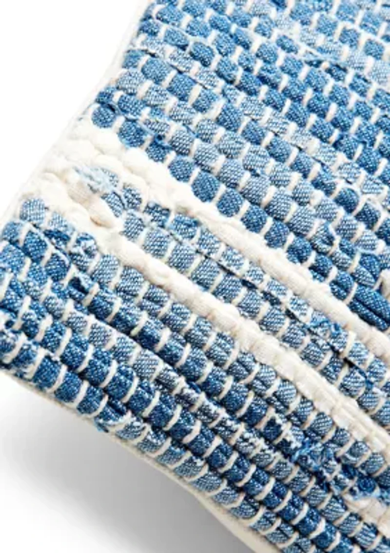 Gavin Rag Rug Throw Pillow